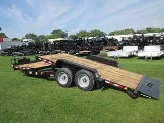 2026 Behnke Trailers 83x22  Equipment Tilt TBCT2216ET