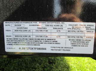 2026 Behnke Trailers 83x22  Equipment Tilt TBCT2216ET