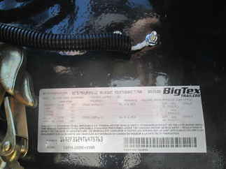 2026 Big Tex 102x25  Equipment Deckover 14PH-20BK+5MR