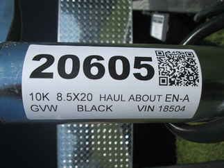 2027 Haul-About 8.5x20  Enclosed Car Hauler LPD8520TA3