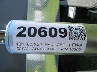 2027 Haul-About 8.5x24  Enclosed Car Hauler LPD8524TA3