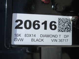 2026 Diamond T 83x14  Dump 8314DMP160-48