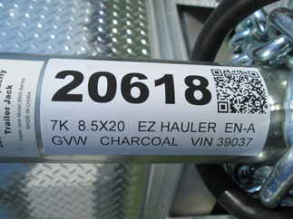 2026 EZ Hauler 8.5x20  Enclosed Car Hauler EZEC8.5X20CH-XLTP