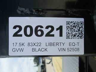 2026 Liberty 83x22  Equipment Tilt LT16K83X22SPB8WF