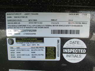 2026 Liberty 83x22  Equipment Tilt LT16K83X22SPB8WF
