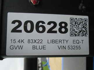 2026 Liberty 83x22  Equipment Tilt LT14K83X22SPB8WF
