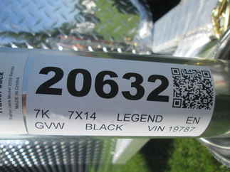 2027 Legend 7x14  Enclosed Cargo 7X17FTVTA35