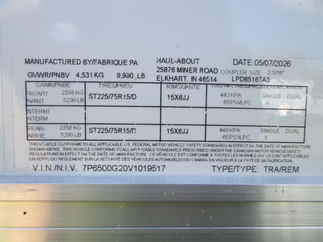2027 Haul-About 8.5x16  Enclosed Car Hauler LPD8516TA3