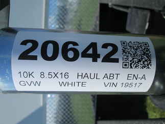 2027 Haul-About 8.5x16  Enclosed Car Hauler LPD8516TA3