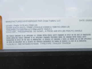 2025 Cross Trailer 8.5x16  Enclosed Car Hauler Aegis