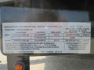 2026 Imperial 78x16  Equipment Tilt LB-14-16