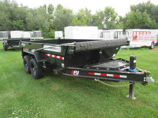 2027 PJ Trailer 83x14 DT Dump DT1J1492BSSK-VYGR