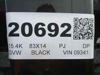 2027 PJ Trailer 83x14 DT Dump DT1J1492BSSK-VYGR
