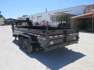 2027 PJ Trailer 83x16 DL Gooseneck Dump DLS1672BSSK-JA06