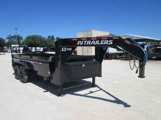 2027 PJ Trailer 83x16 DL Gooseneck Dump DLS1672BSSK-JA06