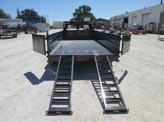 2027 PJ Trailer 83x16 DL Gooseneck Dump DLS1672BSSK-JA06