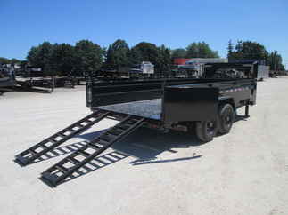 2027 PJ Trailer 83x16 DL Gooseneck Dump DLS1672BSSK-JA06