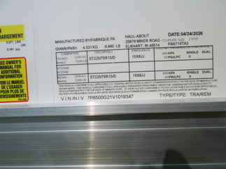 2027 Haul-About 7x16  Enclosed Cargo PAN716TA3
