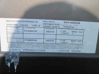 2027 Haul-About 8.5x26  Enclosed Car Hauler PAN8526TA4