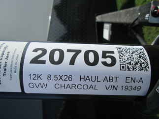 2027 Haul-About 8.5x26  Enclosed Car Hauler PAN8526TA4
