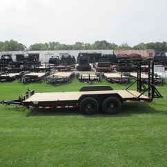 2027 PJ Trailer 83x18 CC Equipment CCJ1872BSBK