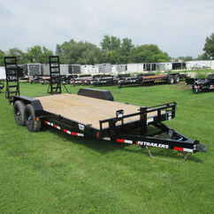 2027 PJ Trailer 83x18 CC Equipment CCJ1872BSBK