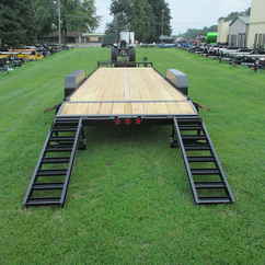 2027 PJ Trailer 83x24 CC Equipment CCJ2472BSBK-TB05