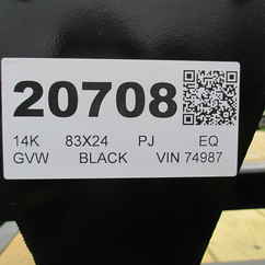 2027 PJ Trailer 83x24 CC Equipment CCJ2472BSBK-TB05