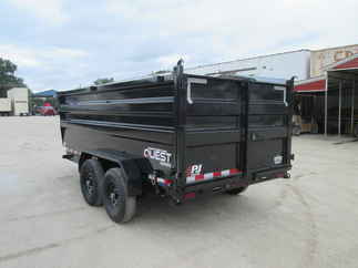 2027 PJ Trailer 83x14 D7 Dump D7J1472BSSK-SW04