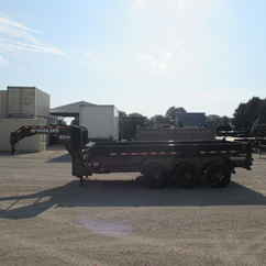 2026 PJ Trailer 83x16 DL Gooseneck Dump DLR1673BSSK