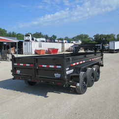 2026 PJ Trailer 83x16 DL Gooseneck Dump DLR1673BSSK