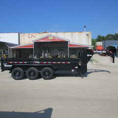 2026 PJ Trailer 83x16 DL Gooseneck Dump DLR1673BSSK