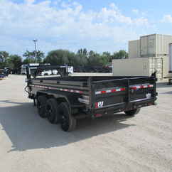 2026 PJ Trailer 83x16 DL Gooseneck Dump DLR1673BSSK