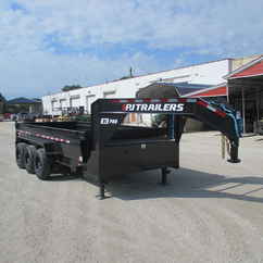 2026 PJ Trailer 83x16 DL Gooseneck Dump DLR1673BSSK
