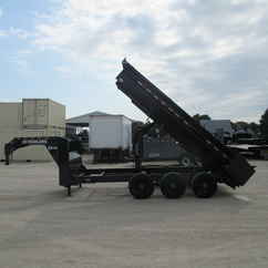 2026 PJ Trailer 83x16 DL Gooseneck Dump DLR1673BSSK