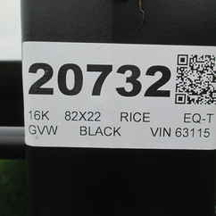 2026 Rice 82x22  Equipment Tilt PTHDE22