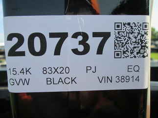 2027 PJ Trailer 83x20 EV Equipment EVJ2072BSAK