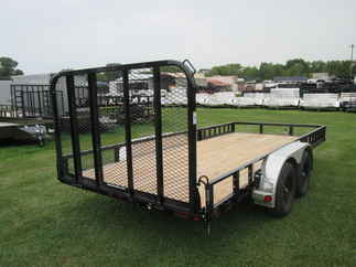 2027 PJ Trailer 83x16 UL Utility UL21632BSFK-ATVR-SP02