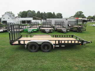 2027 PJ Trailer 83x16 UL Utility UL21632BSFK-ATVR-SP02