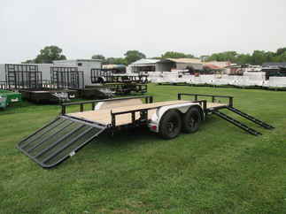 2027 PJ Trailer 83x16 UL Utility UL21632BSFK-ATVR-SP02