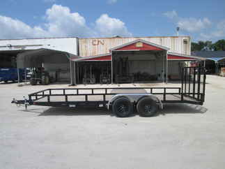 2027 PJ Trailer 83x20 UL Utility UL22032BSBK