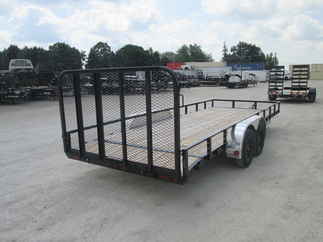 2027 PJ Trailer 83x20 UL Utility UL22032BSBK