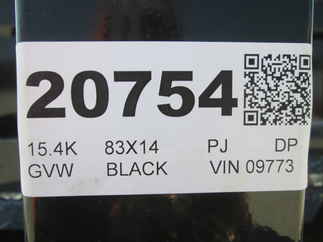 2027 PJ Trailer 83x14 DM Dump DMJ1472BSSK
