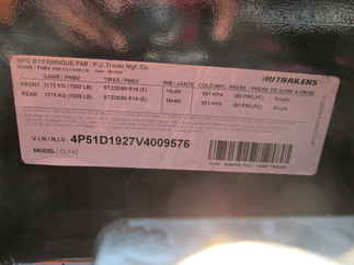2027 PJ Trailer 83x14 DL Dump DLJ1472BSSK