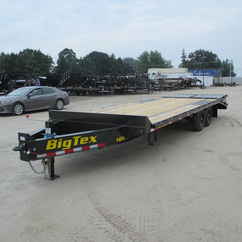 2027 Big Tex 102x25  Equipment Deckover 14PH-20BK+5MR