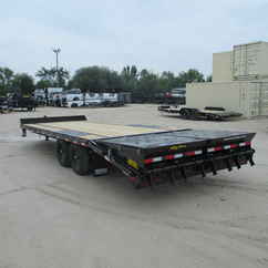 2027 Big Tex 102x25  Equipment Deckover 14PH-20BK+5MR