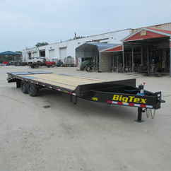 2027 Big Tex 102x25  Equipment Deckover 14PH-20BK+5MR