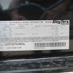 2027 Big Tex 102x25  Equipment Deckover 22PH-20BK+5MR