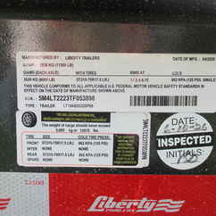 2026 Liberty 83x22  Equipment Tilt LT16K83X22SPB8WF