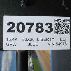 2027 Liberty 83x20  Equipment LE14K83X17+3B8BAR